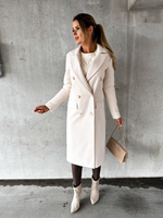 Double-Breasted Long Coat